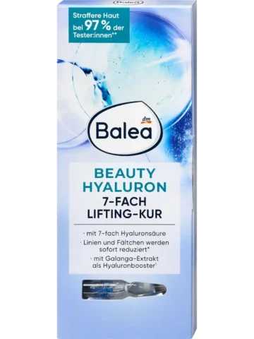 Balea Ampoules Beauty Hyaluron Lifting-Kur (7 x 1 ml), 7 ml