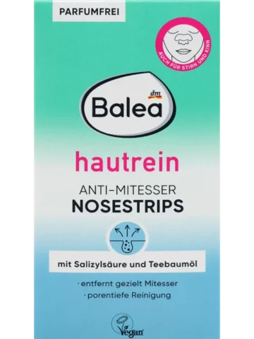 Balea Patches anti-points noirs Hautrein, 3 pièces