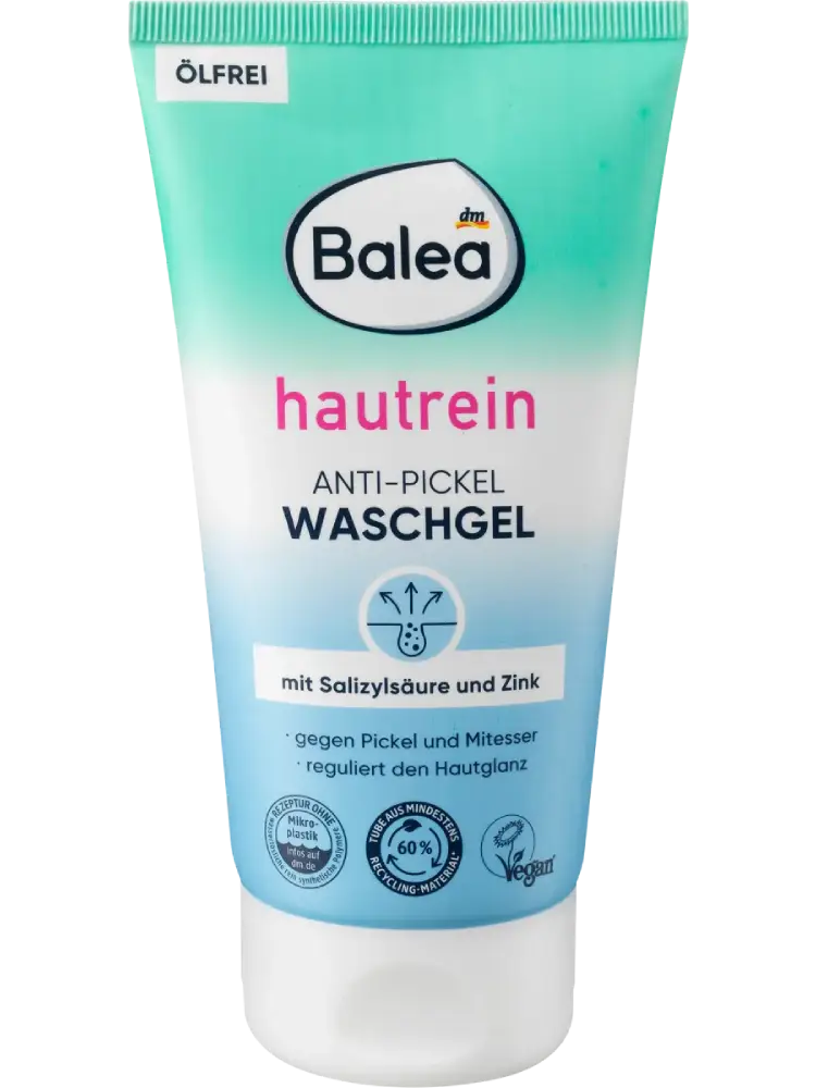 Balea Gel nettoyant anti-imperfections peau nette, 150 ml