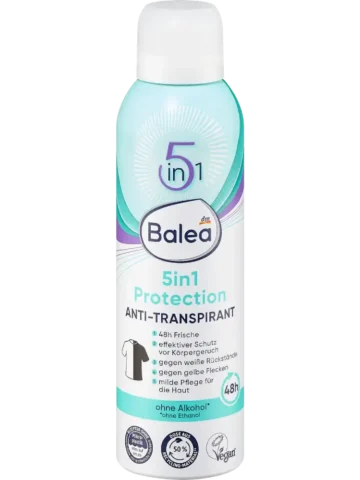 Balea Déodorant anti-transpirant Protection 5en1, 200 ml