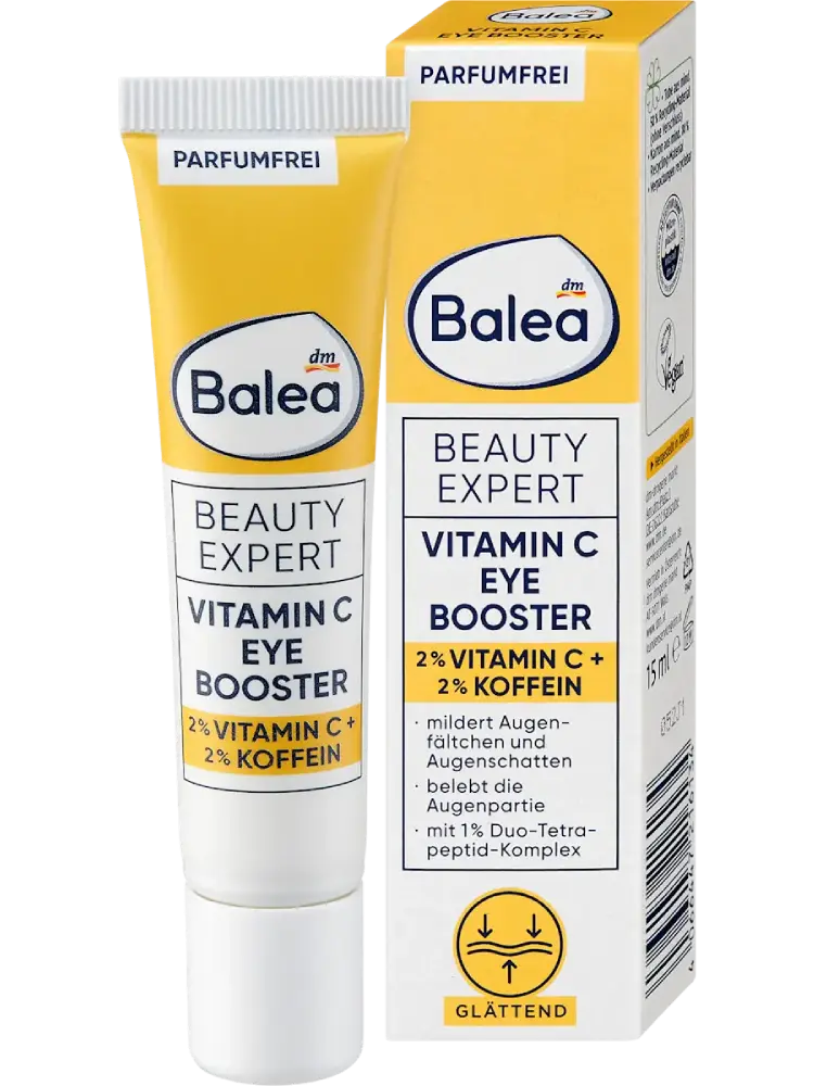 Balea Crème contour des yeux Beauty Expert Vitamin C Eye Booster, 15 ml