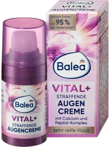 Balea Crème contour des yeux Vital+ raffermissante, 15 ml