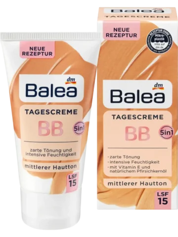 Balea BB Crème Teint Medium SPF 15, 50 ml