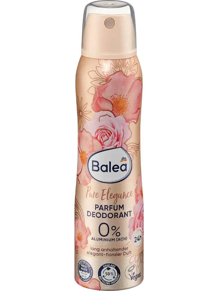 Balea Déodorant spray Parfum Pure Élégance, 150 ml