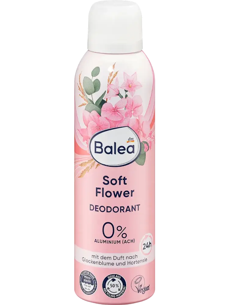 Balea Déodorant en spray Soft Flower, 200 ml