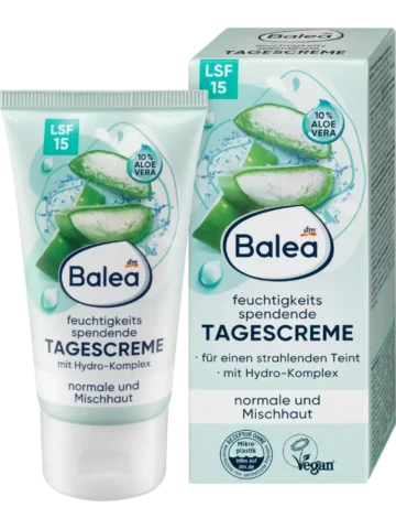 Balea Crème hydratante SPF 15, 50 ml