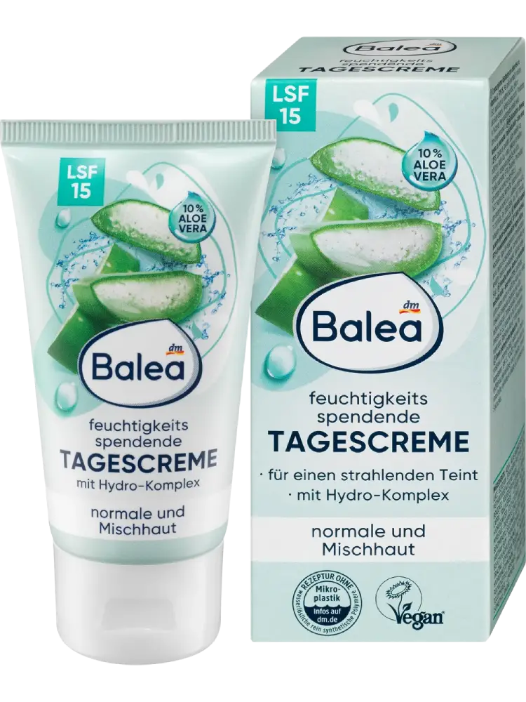 Balea Crème hydratante SPF 15, 50 ml