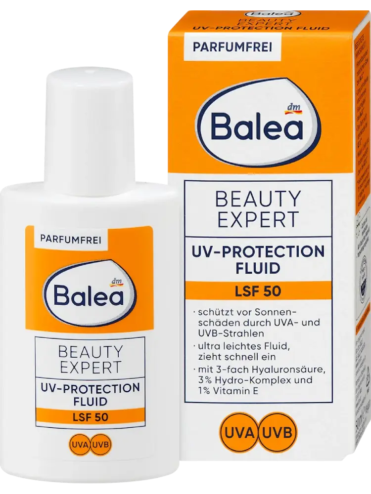 Balea Fluide Expert Beauté Protection UV SPF50, 50 ml