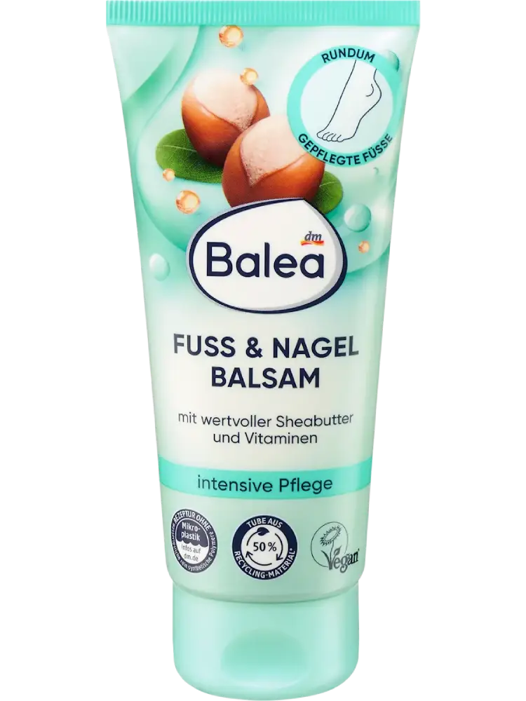 Balea Baume pour les pieds et les ongles, 100 ml