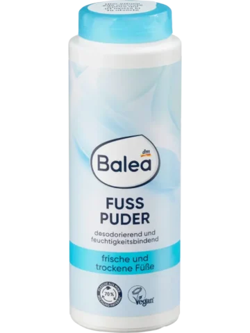 Balea – Poudre pour les pieds, 100 g