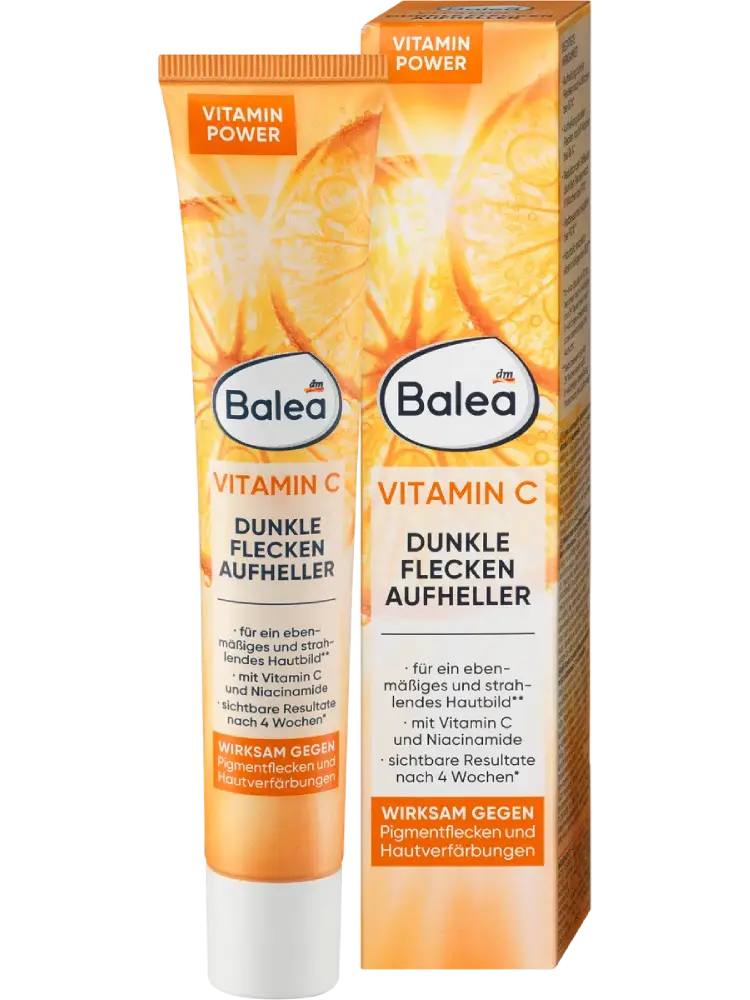Balea Crème visage Éclaircissant Taches Sombres à la Vitamine C, 50 ml