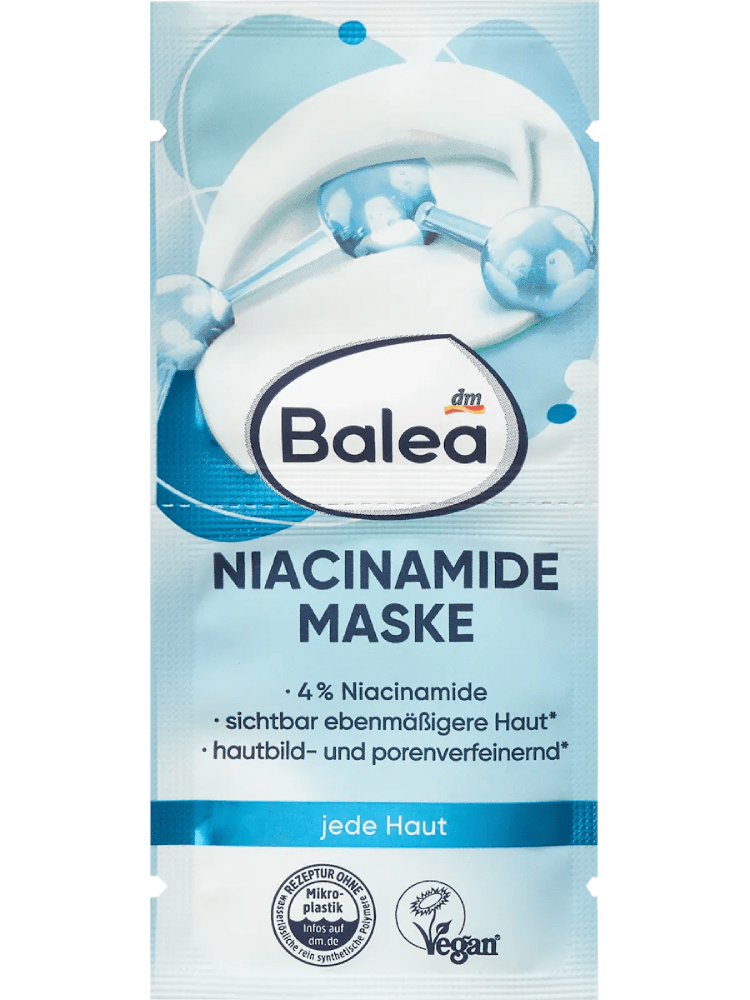 Balea Masque visage Niacinamide, 16 ml