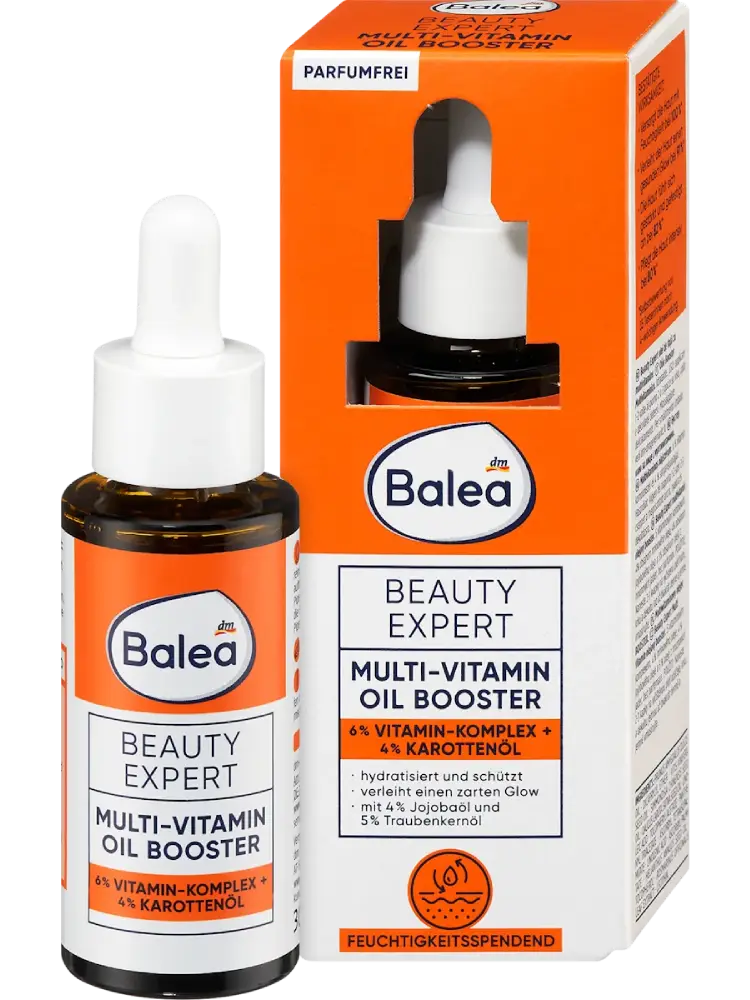 Balea Huile pour le visage Booster d'huile multivitaminée Beauty Expert, 30 ml
