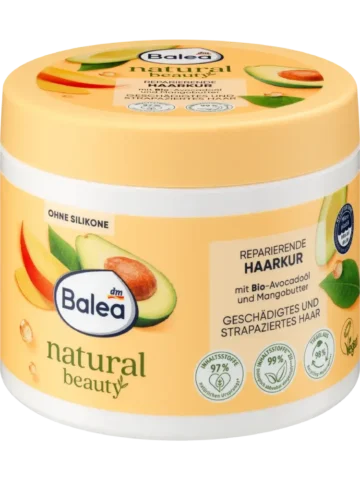 Balea Masque capillaire réparateur Natural Beauty, 300 ml