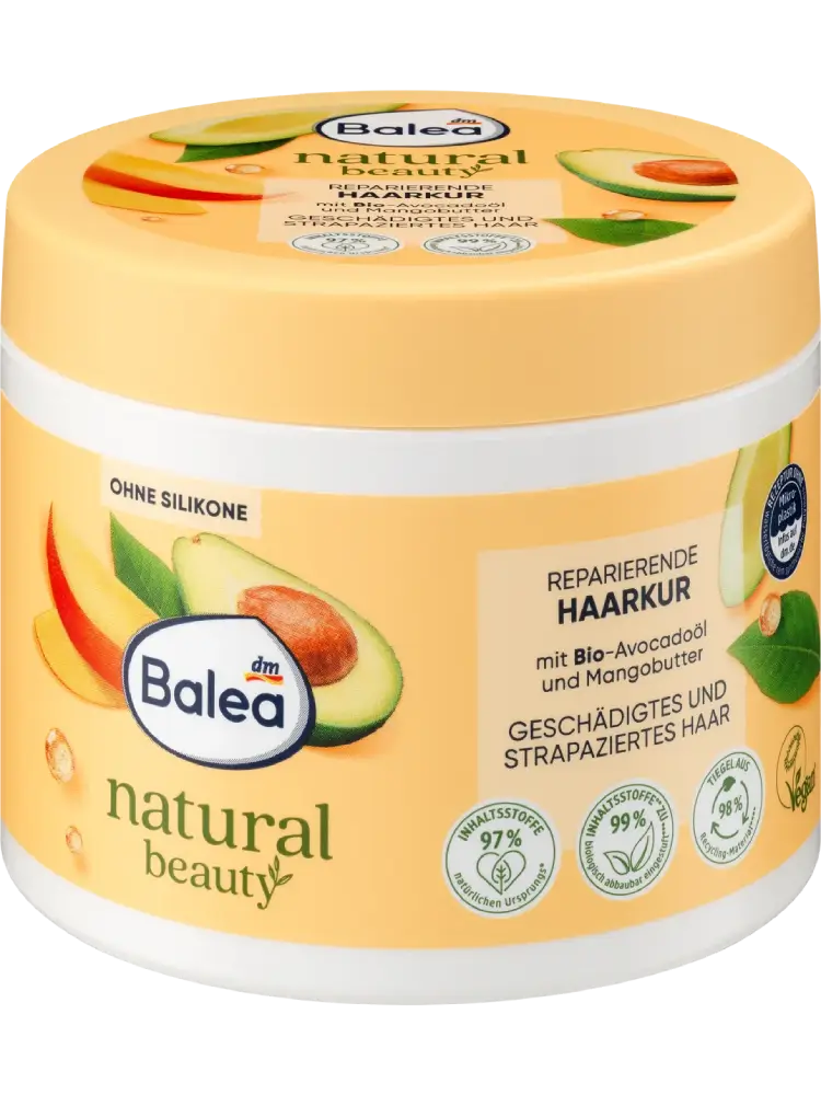 Balea Masque capillaire réparateur Natural Beauty, 300 ml