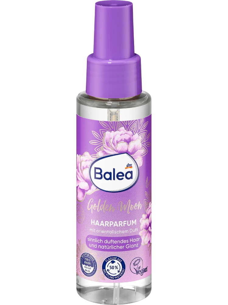 Balea Parfum pour cheveux Golden Moon, 100 ml