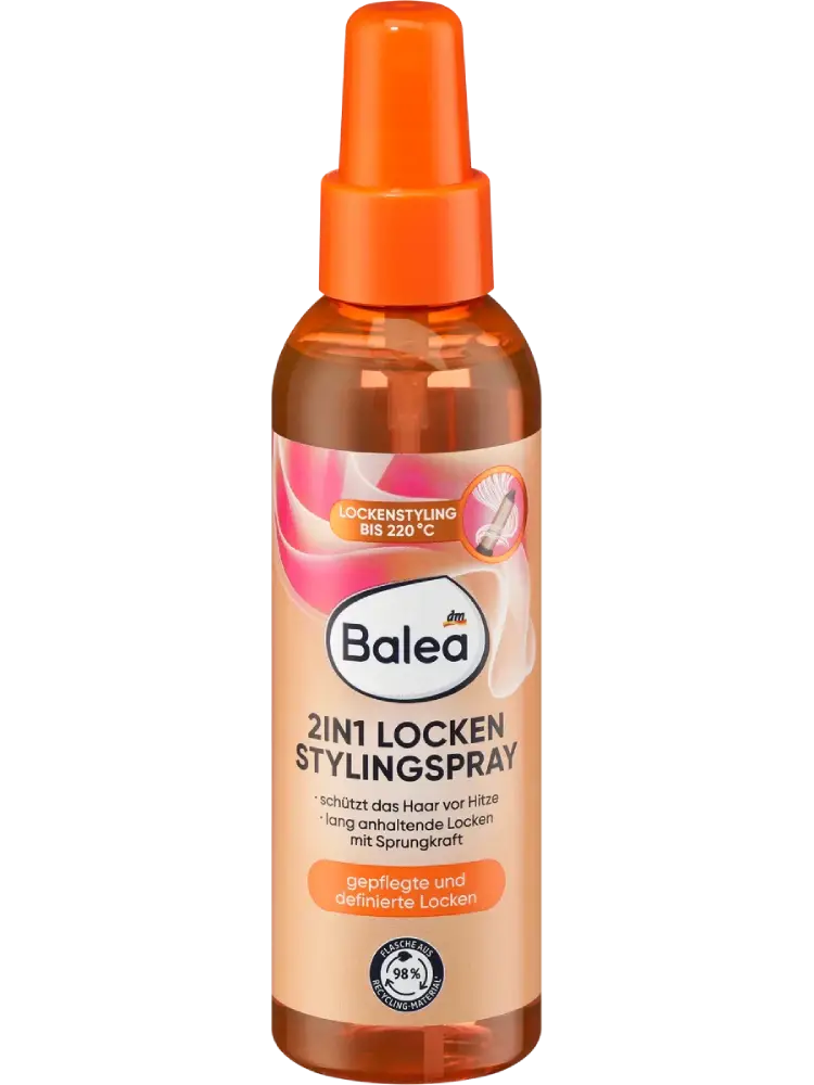 Balea Spray thermoprotecteur 2en1 Boucles & Styling, 150 ml