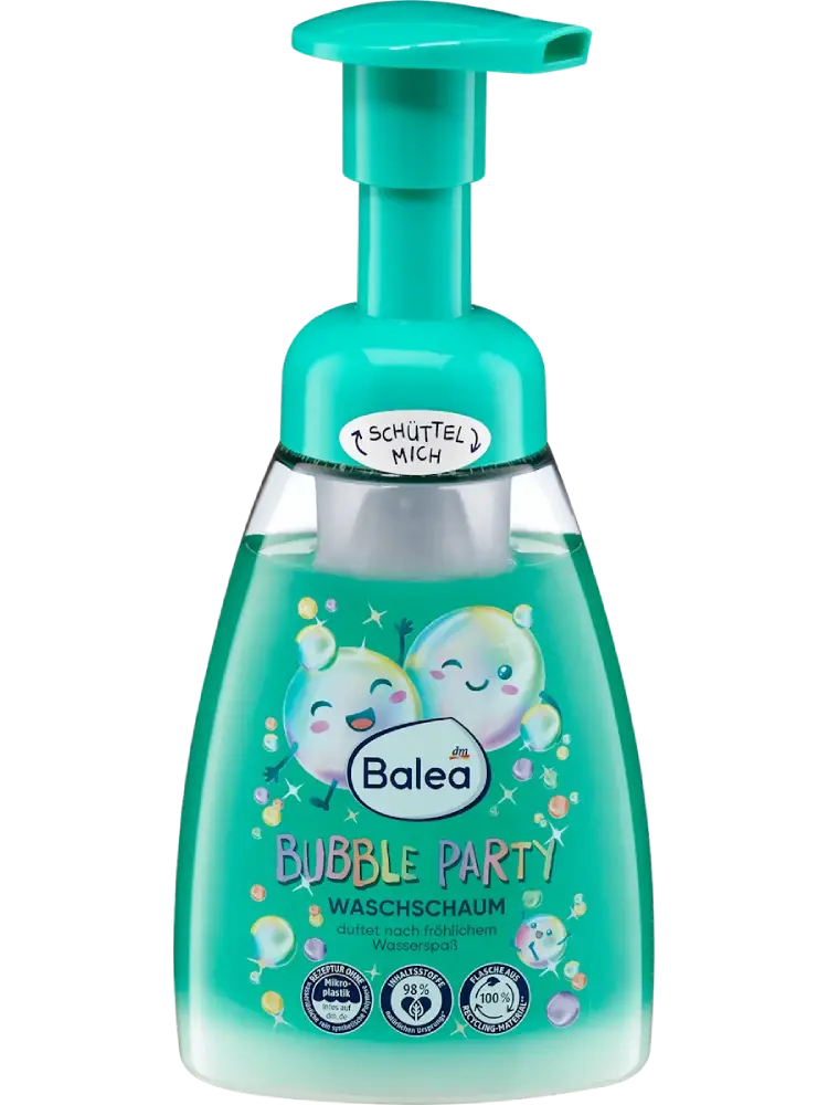 Balea Mousse nettoyante pour enfants Bubble Party, 250 ml
