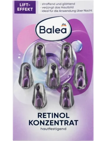 Balea Concentré Rétinol, 7 pièces