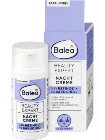 Balea Crème de nuit Beauty Expert, 30 ml