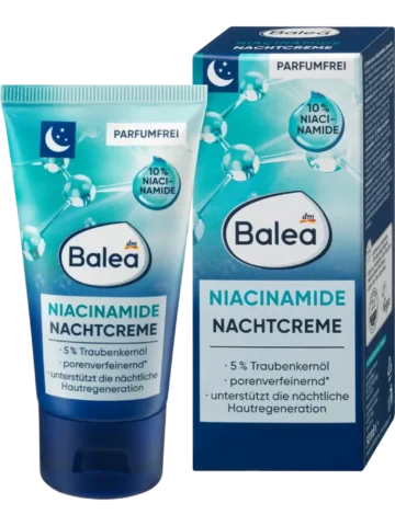 Balea Crème de nuit Niacinamide, 50 ml
