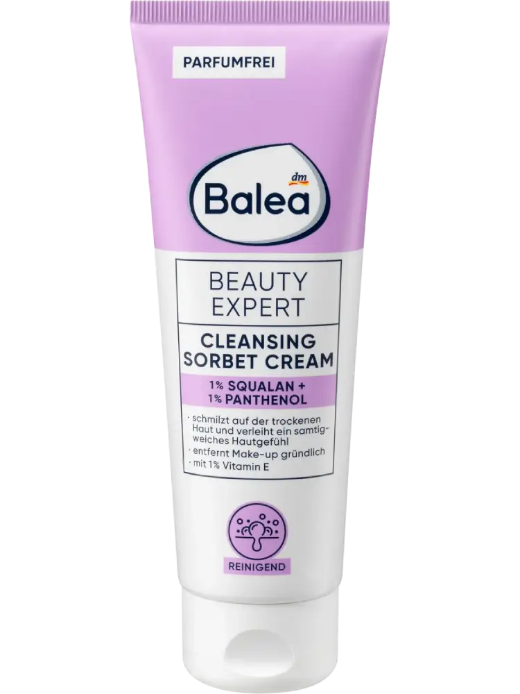 Balea Crème Sorbet Nettoyante Expert Beauté, 125 ml