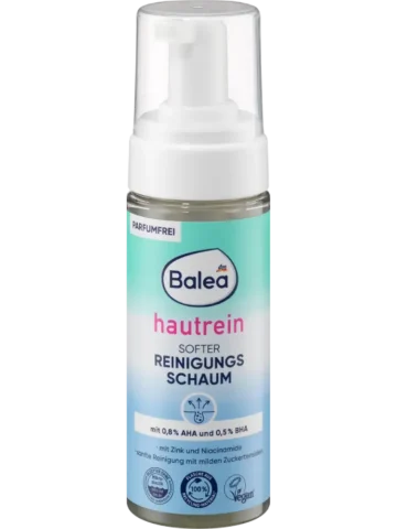 Balea Mousse nettoyante Hautrein, 150 ml