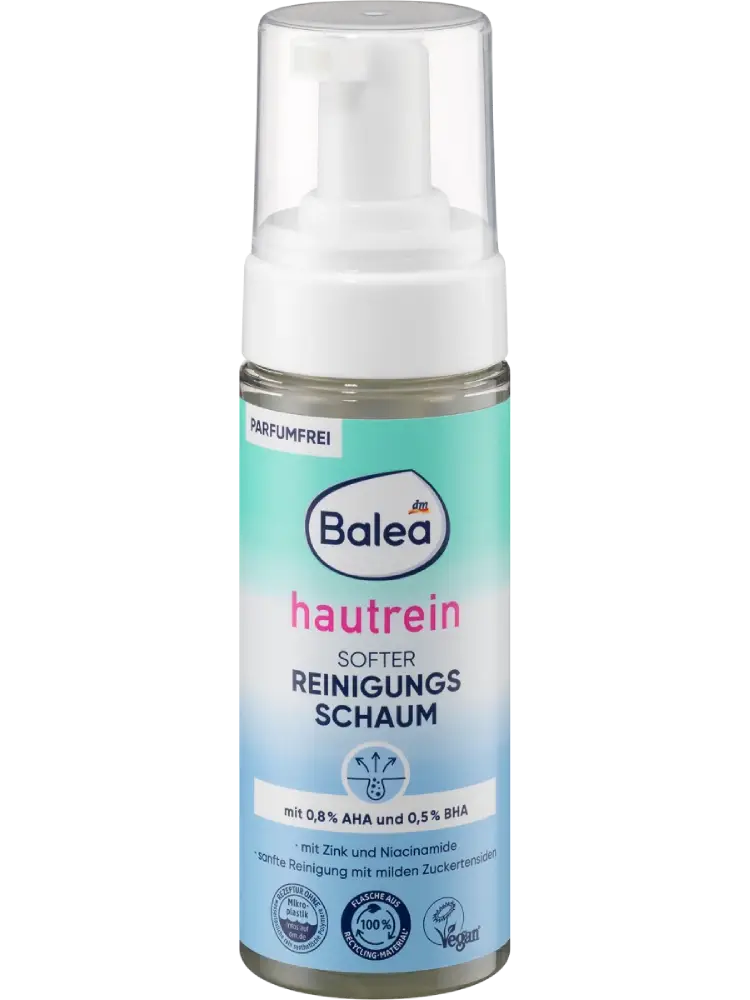 Balea Mousse nettoyante Hautrein, 150 ml