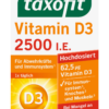 Vitamin D3 2500 I.E. Tabletten 50 St taxofit