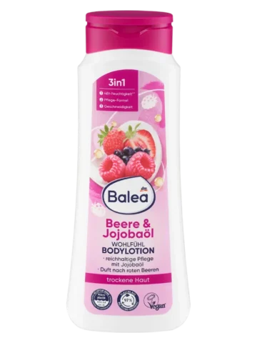 Lotion corporelle bien-être aux baies et à l'huile de jojoba, 400 ml