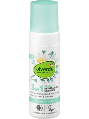 Mousse nettoyante 3 en 1 Sensitiv, 150 ml