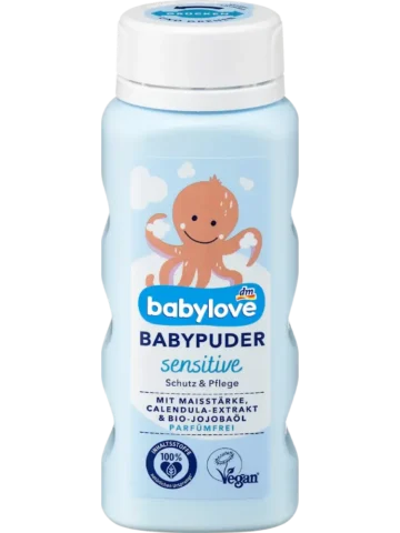 babylove Poudre pour bébé sensitive, 100 g