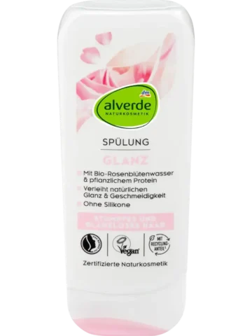 Après-shampooing Éclat à l’eau de rose et aux protéines végétales, 200 ml