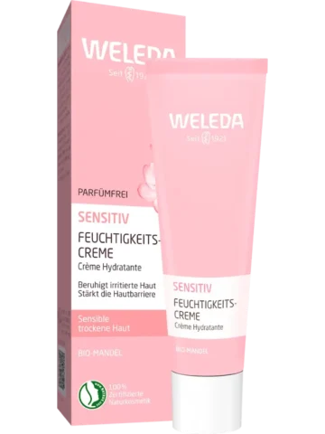 Crème hydratante sensitive à l’amande, 30 ml