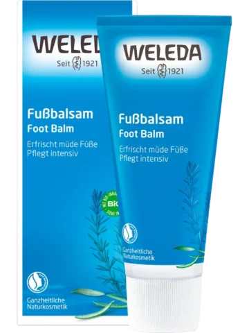 WELEDA Crème pour les pieds, baume pour les pieds, 75 ml