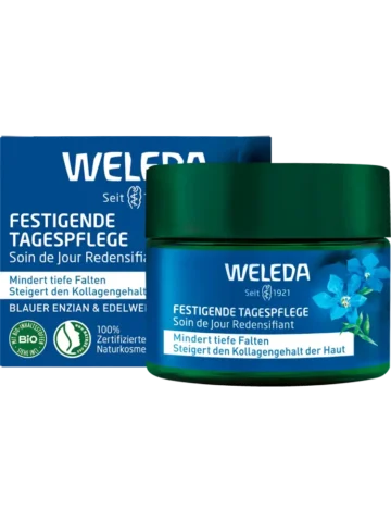 WELEDA Crème visage raffermissante gentiane bleue & edelweiss, 40 ml