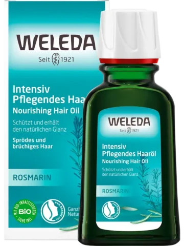 WELEDA Huile capillaire au romarin, 50 ml