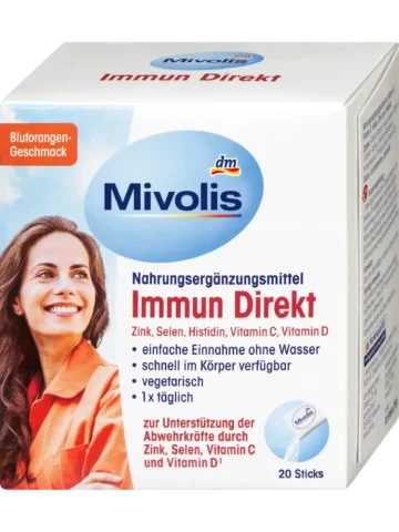 Mivolis Immun Direkt, sticks unidoses – 20 sticks, 39 g