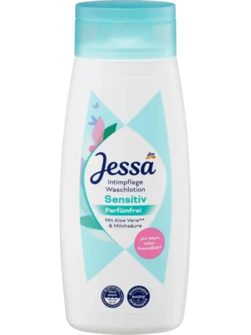 Lotion de toilette intime pour peaux sensibles, sans parfum, 300 ml