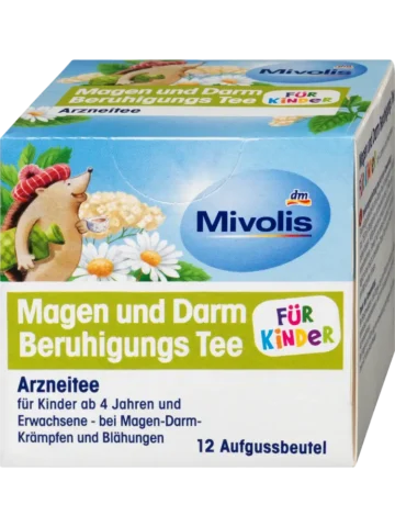 Tisane pour enfants, apaisante pour l'estomac et les intestins (12 sachets), 18 g