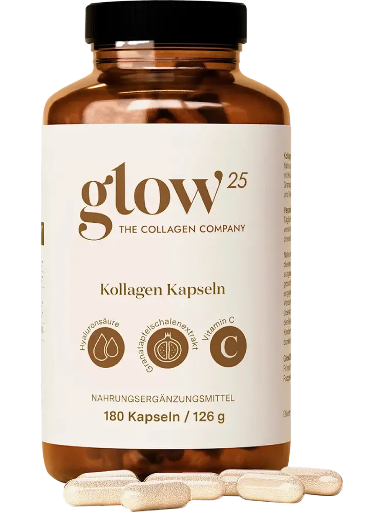 Glow25 Gélules de collagène, 126 g