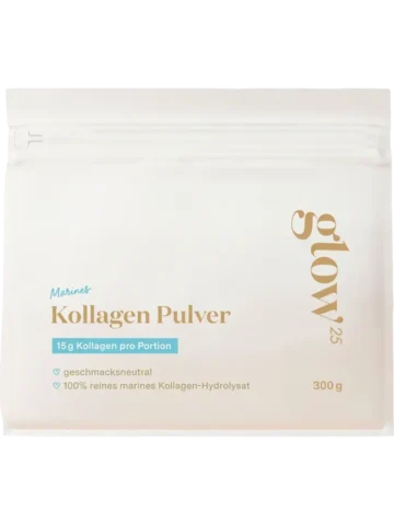 Glow25 Poudre de collagène marin, 300 g