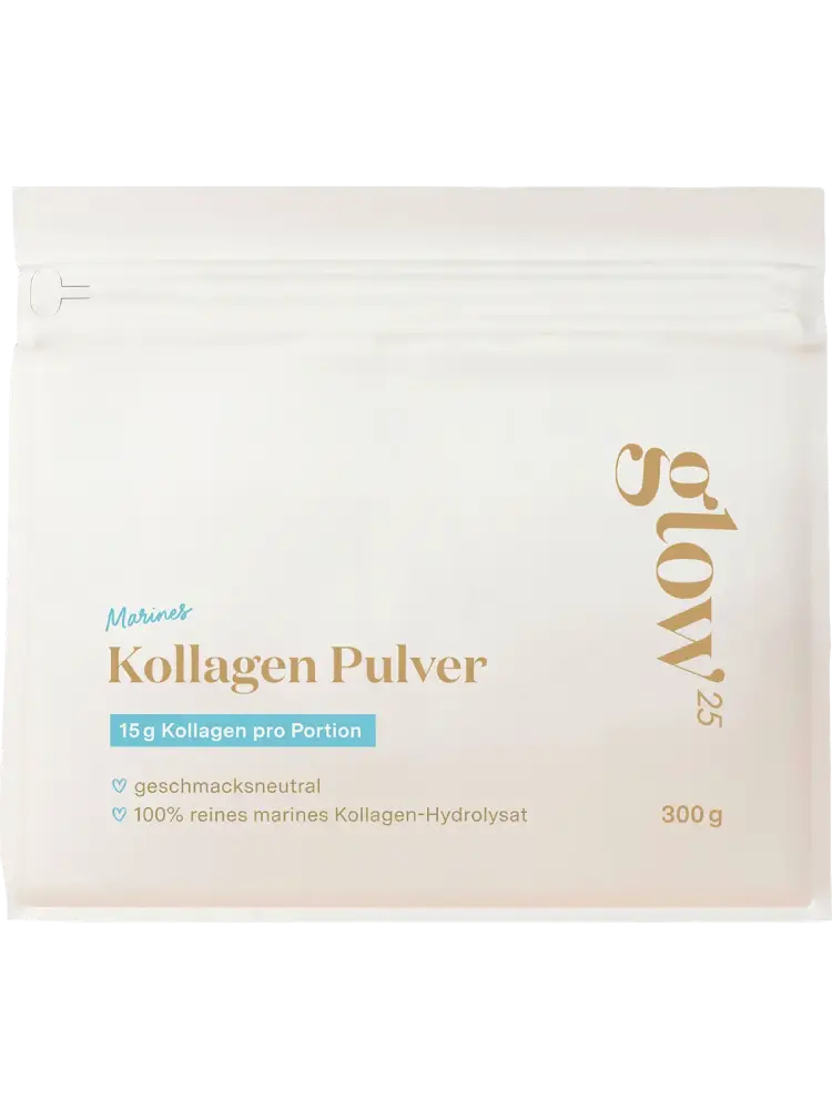 Glow25 Poudre de collagène marin, 300 g