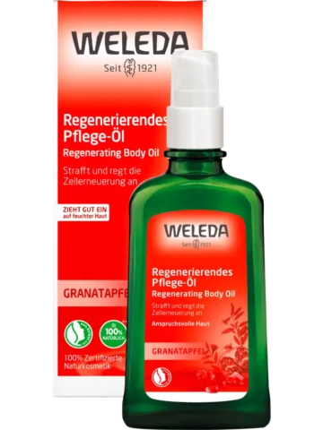 WELEDA Huile corporelle Régénération à la grenade, 100 ml