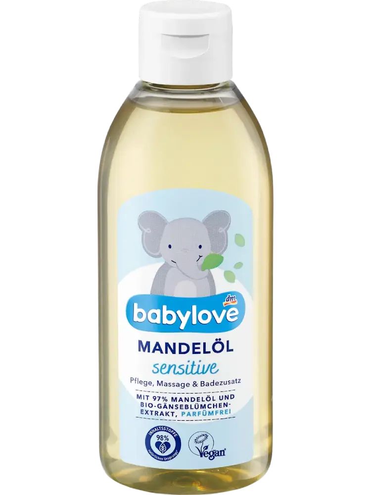 babylove Huile d'amande douce sensitive, 250 ml