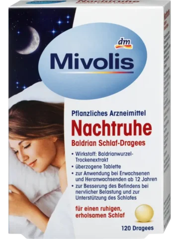 Mivolis Dragées sommeil à la valériane, 120 pièces