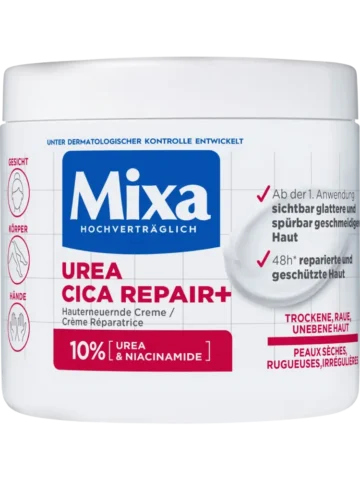 Crème de soin 10 % urée Cica Repair, 400 ml