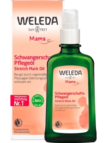 WELEDA Huile de soin grossesse Mama, 100 ml
