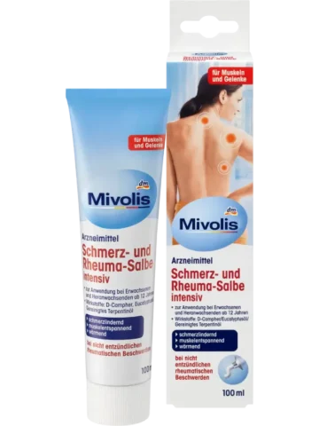 Mivolis – Pommade intensive contre les douleurs et les rhumatismes, 100 ml