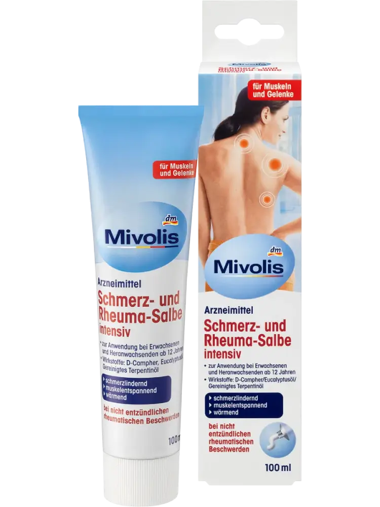 Mivolis – Pommade intensive contre les douleurs et les rhumatismes, 100 ml